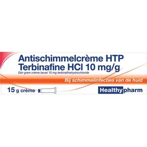 Healthypharm Antischimmelcrème HTP Terbinafine HCl 10mg/g Crème - 1 x 15 gr