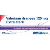 Healthypharm BV Valeriaan X Sterk 125mg - 50 Tabletten - Voedingssupplementen