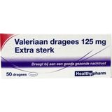 Healthypharm BV Valeriaan X Sterk 125mg - 50 Tabletten - Voedingssupplementen