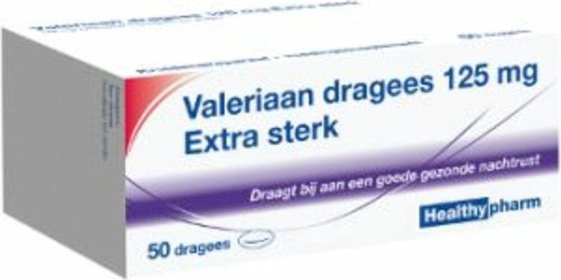 Healthypharm BV Valeriaan X Sterk 125mg - 50 Tabletten - Voedingssupplementen