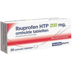 Ibuprofen - Tabletten - 200mg - 20 Stuks