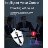 Q4 Cross Pattern AI Intelligente High-Definition Ruisonderdrukking Voice Control u Disk Recorder MP3-speler  Capaciteit: 8 GB