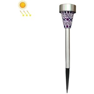 3 stks H4011 Solar Outdoor Waterdicht Mozaek Lichtlamp