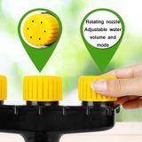 DKSSQ Tuinieren Watering Sprinkler Nozzle  Specificatie: 6 Hoofd met 1 5 inch-interface