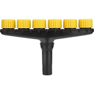 DKSSQ Tuinieren Watering Sprinkler Nozzle  Specificatie: 6 Hoofd met 1 5 inch-interface