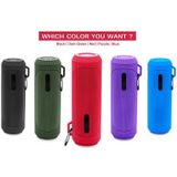 NewRixing NR-4016A TWS Outdoor Splashproof Bluetooth Speaker with Carabiner Handle & SOS Flashlight(Green)