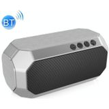 NewRixing NR-4000 TWS Mesh Polygon Music Box Concept Bluetooth Speaker(Silver)