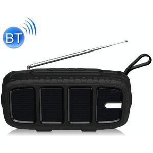 NEUWIRING NR-5018FM Outdoor Draagbare Bluetooth-luidspreker met antenne  ondersteuning Handsfree Call / TF-kaart / FM / U-schijf