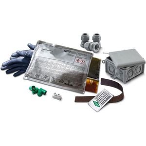 Conex-Gusssockelpaket | Harz + Kabelbox