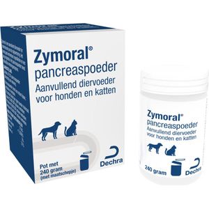 Zymoral Pancreaspoeder Hond Kat  120 gram