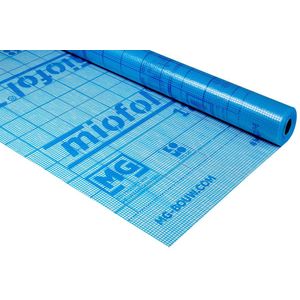 Miofol 125G - Damp-open gewapende isolatiefolie - Buitenzijde gevel - 1.50 x 25 m