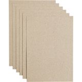 Papicolor - Kopieerpapier A4 220gr 6vel kraft grijs