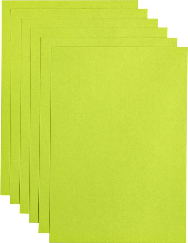 Kopieerpapier Papicolor A4 200gr 6vel Appelgroen