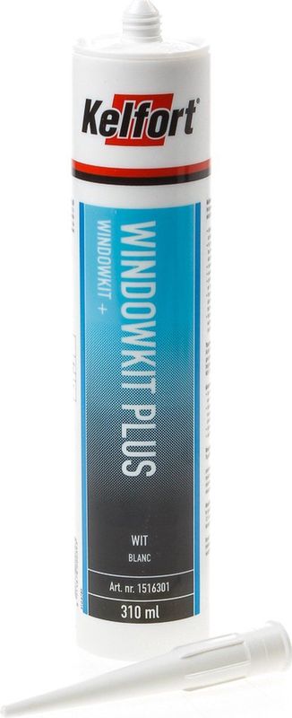 Kelfort - Windowkit-Plus - Wit - 310 ml - Beglazingskit