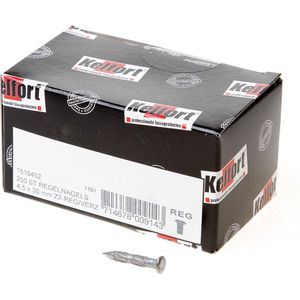 Kelfort Regelnagel staal/gegalvaniseerd bol-verzonken kop (BKV) 4.5 x 30mm
