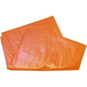 Dekkleed ldpe oranje 4 X 6 meter (100G M2)