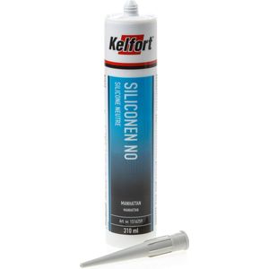 Kelfort Siliconenkit no manhattangrijs 310ml