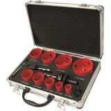 Kelfort - Gatzaagset - Bi-Metaal - 13-delig - Inclusief Opbergkoffer