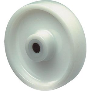 Kelfort Los PVC wiel wit gelagerd 150mm (Prijs per stuk)