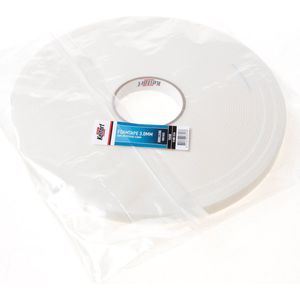 Foam tape dubbelzijdig 3.0mm x 19mm x 25 meter