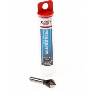 Kelfort Verzinkboor HSS schuin gat vreesdiameter 5-10 x schachtdiameter 8mm
