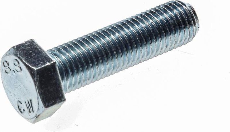 Kelfort - Bouten - Verzinkt - Metrisch - Draad M16 - Lengte 60mm - Kwaliteit 8.8