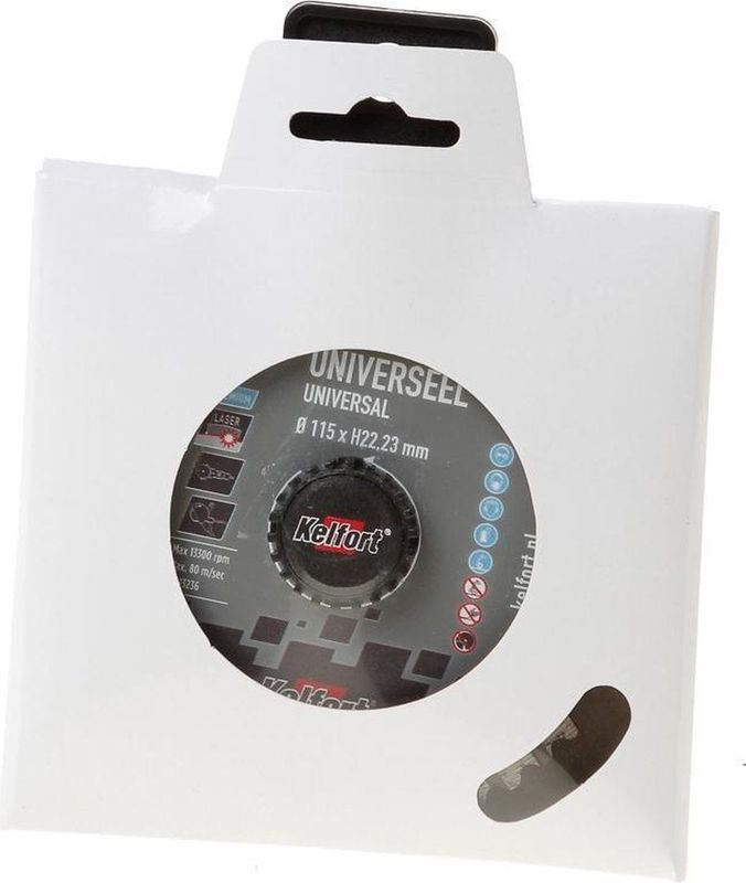 Kelfort - Diamantzaagblad - 115mm - Universeel - Droog