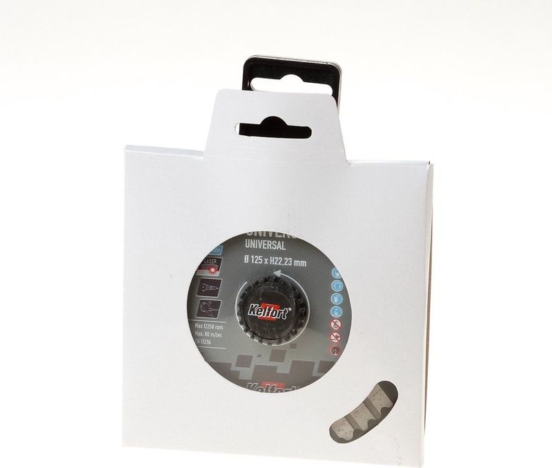 Kelfort Diamantzaagblad premium universeel 125mm