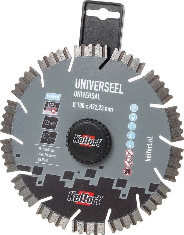 Kelfort Diamantzaagblad prem.uni 180mm
