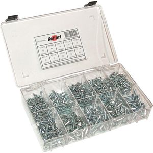 Kelfort Assortimentsdoos plaatschroeven lenskop nr. 12