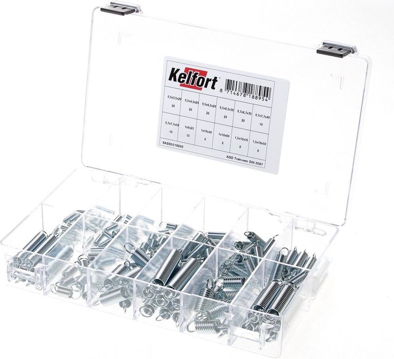 Kelfort Assortimentsdoos trekveer DIN 2097