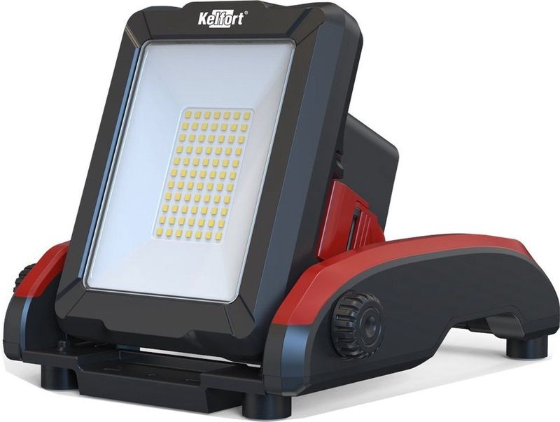 Kelfort - Bouwlamp LED - 20W - 2900 Lumen - Accu via Adapter