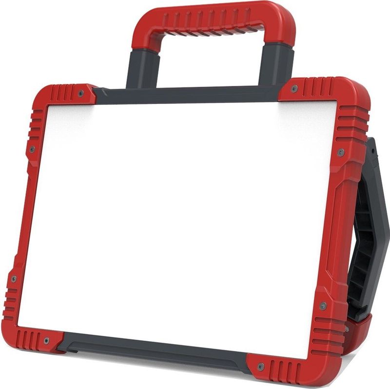 LED Bouwlamp 40W 5500 Lumen op accu via adapter