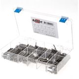 Kelfort - Assortimentsdoos Splitpen - RVS A2 DIN 94 - Inhoud: 1 Stuk