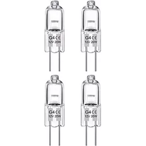 Halogen G4 Microscope 6V 25W Halogen Bulb Photooptical Halogen Bulb Bubble Lamp Lighting Accessory,10PCS