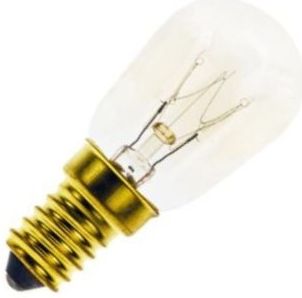 Buislamp - Helder - 15W - Kleine Fitting E14 - Voor Koelkast