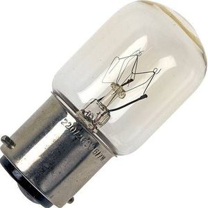 Gloeilamp | Bajonetfitting B22d | Buislamp | Helder | 28mm | 25W