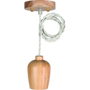 Bailey | Pendelleuchte Holz | E27  | 60W
