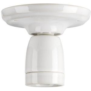Bailey - Lamphouder - Wit - E27 - Ø 10.5 cm - Rond