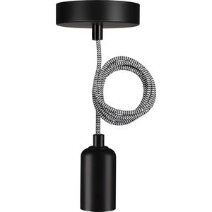 Bailey - Pendelarmatuur - Zwart - Grote fitting E27 - 60W