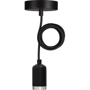 Bailey - Pendelarmatuur - Zwart - Grote fitting E27 - 60W