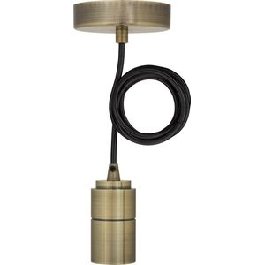 Bailey - Pendelarmatuur - Brons - Grote fitting E27 - 60W