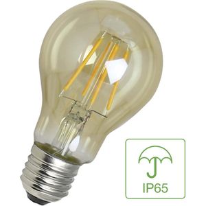 Bailey LED lamp E27 | Peer A60 | Filament | Goud | IP65 | 2200K | 4W