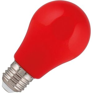 Bailey - LED Lamp - Rood - Grote Fitting E27 - Standaardlamp - 5W