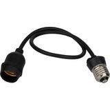 Bailey - Lampfitting - Zwart - Grote Fitting E27 - Rubber
