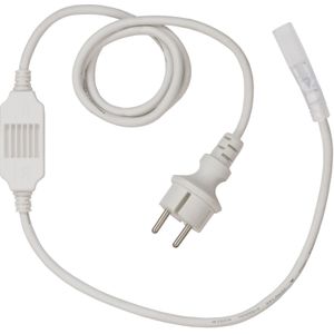 Bailey BAI stroomkabel met ingebouwde AC/DC adapter voor RoBust LED Rope - 12x6mm