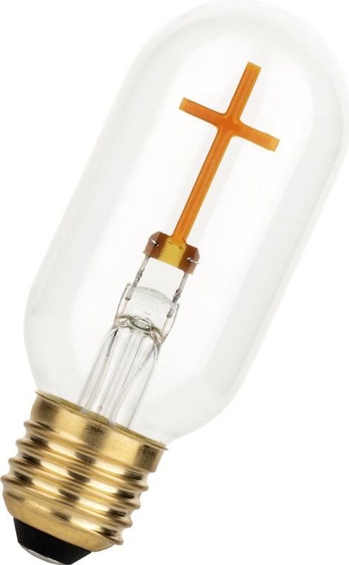 Bailey - LED Kruislamp - Warm Wit Licht - E27 Fitting - 2W