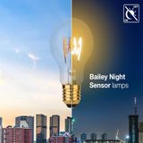 Bailey - Sensorlamp - Peervorm - Helder - 2200K - E27 - 4W