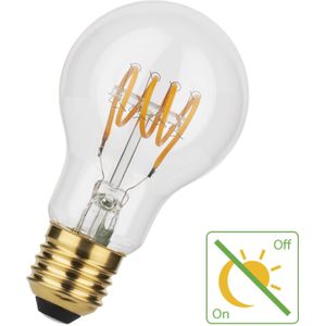 Bailey LED lamp E27 | Peer A60 | Filament | Sensorlamp dag/nacht | Helder | 2200K | 4W (32W)