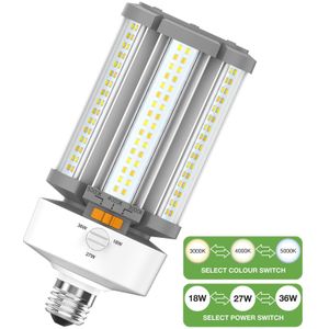 Bailey LED maislamp E27 | 3000-4000-5000K | 5200 lumen | 18-27-36W